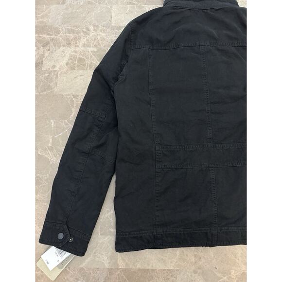 Levi's Mens Hooded Jacket Black Size Small Lm2jc364 Removable Lining Heavyweight - Picture 9 of 10